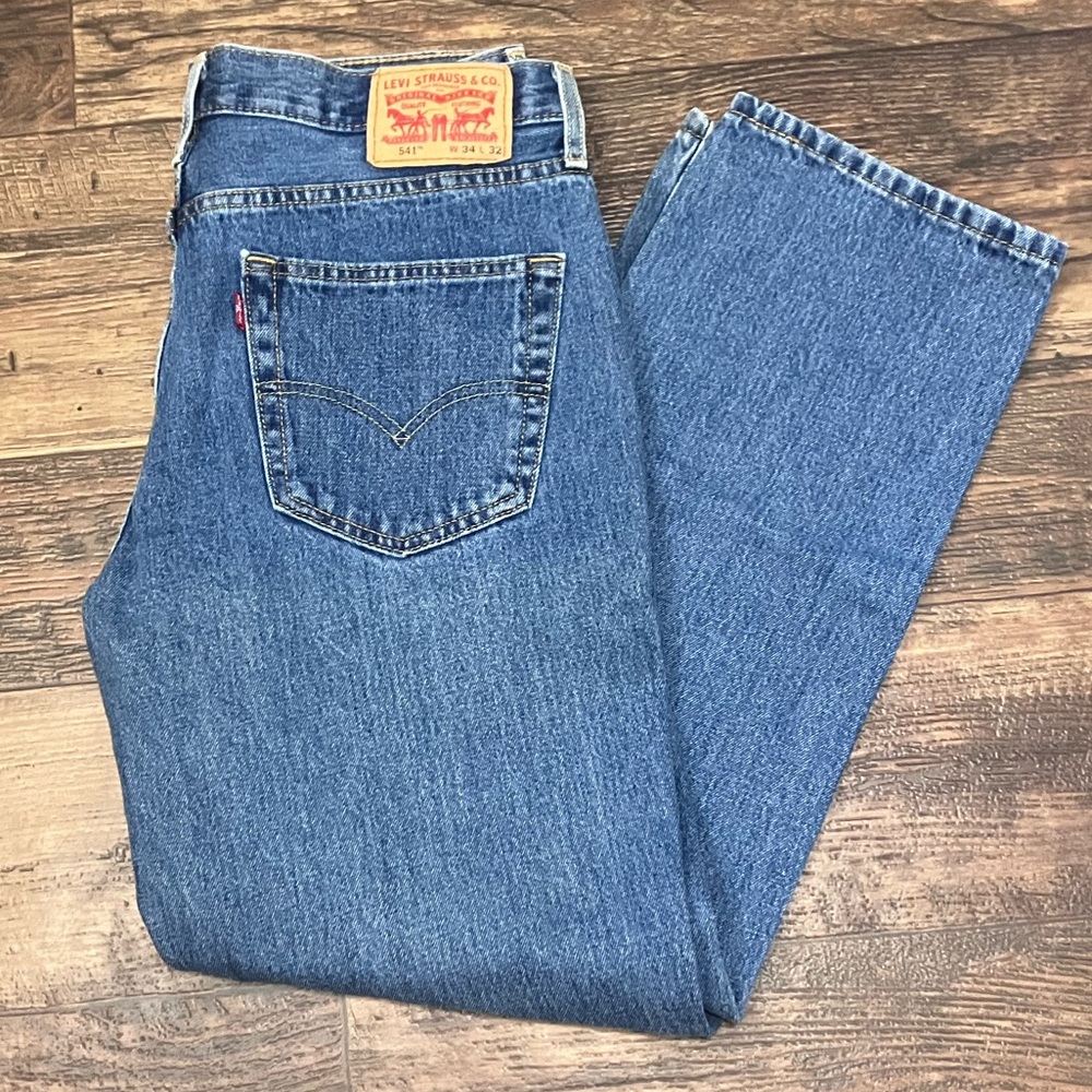 Levi's Men's Straight Blue Jeans